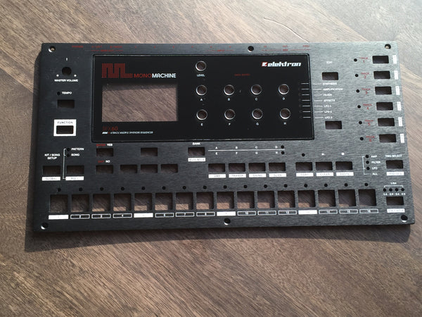 Monomachine MKI versus MKII front cover plate differences 