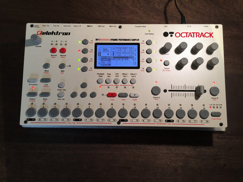 OCTATRACK BLACK AND RED